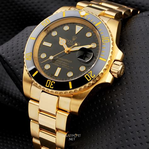 rolex gold submariner|rolex submariner all gold price.